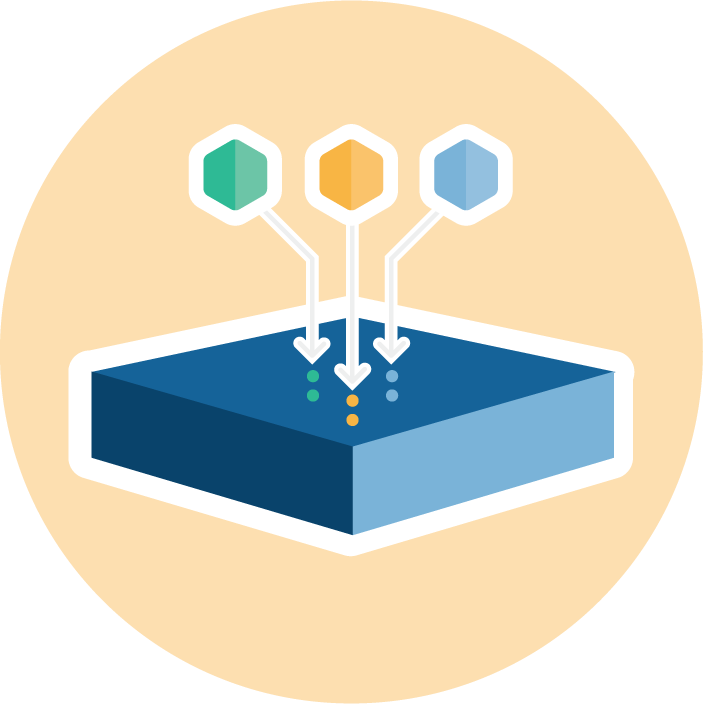 Data Collection and Information Management Icon