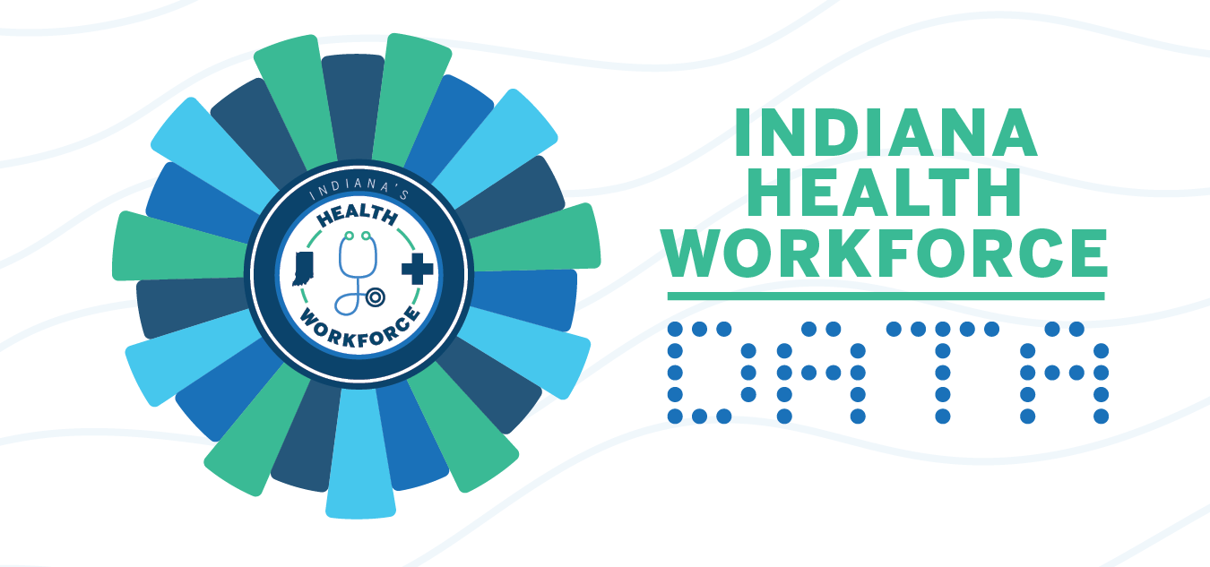 indiana health workforce data home page image white